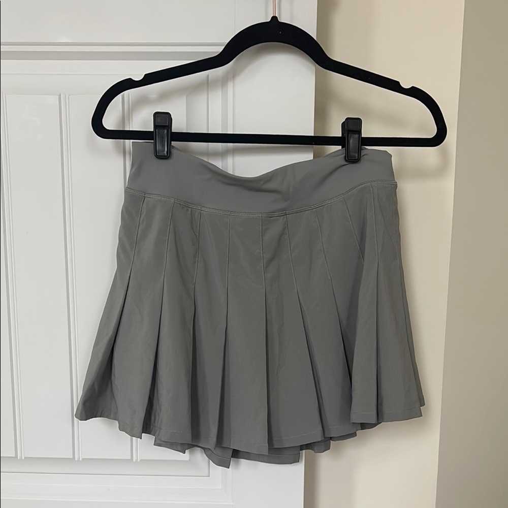 Gray golf Pleated Skort